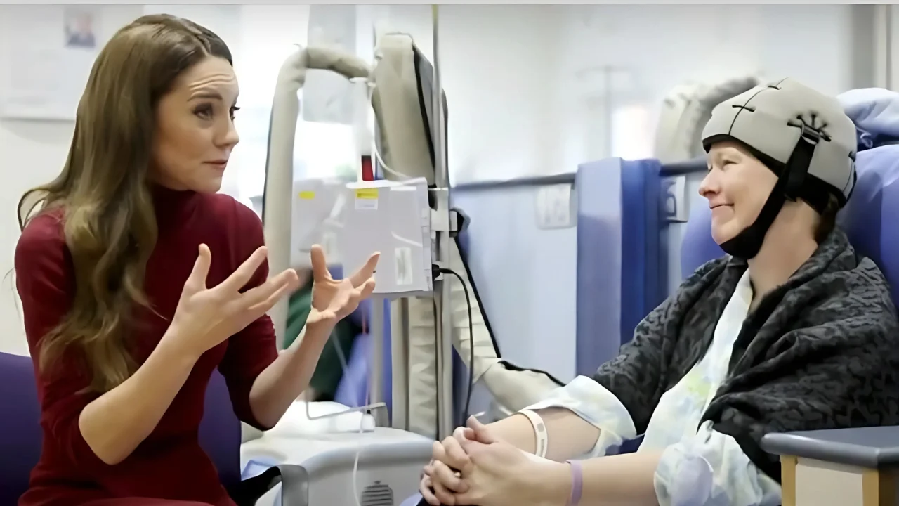 kate middleton visits her cancer treatment hospital