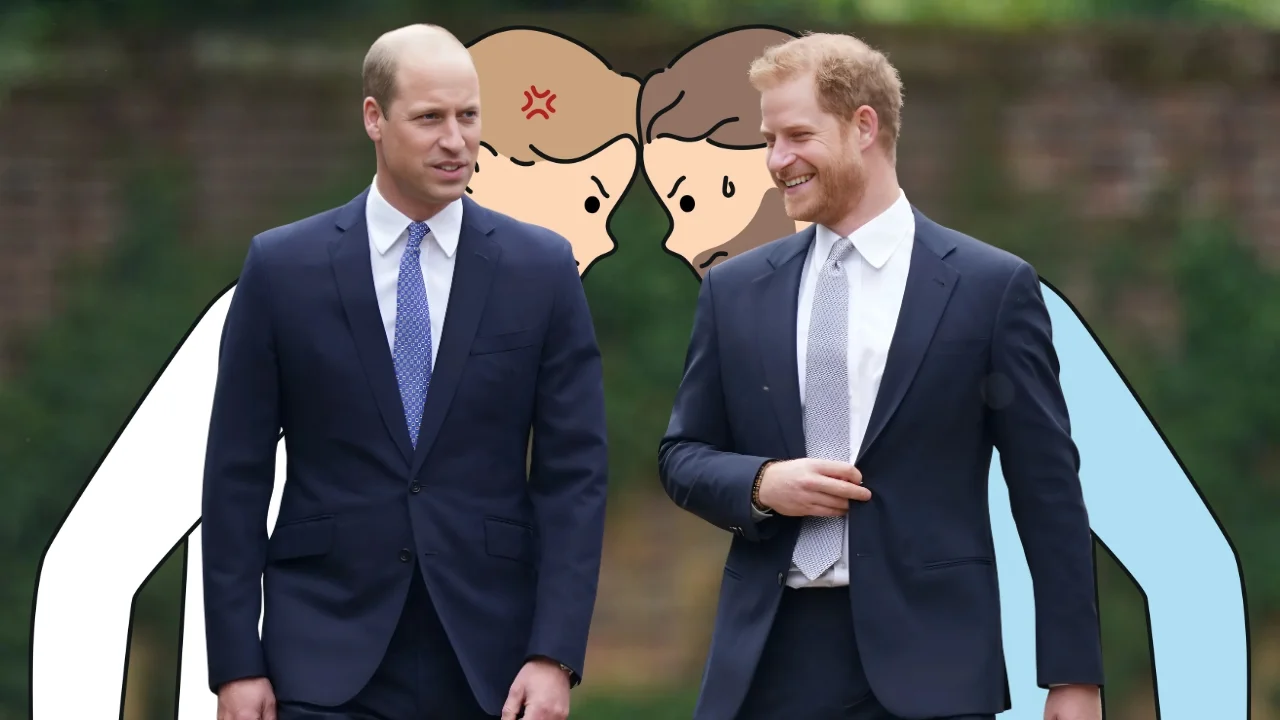 prince harry and william's relationship myth