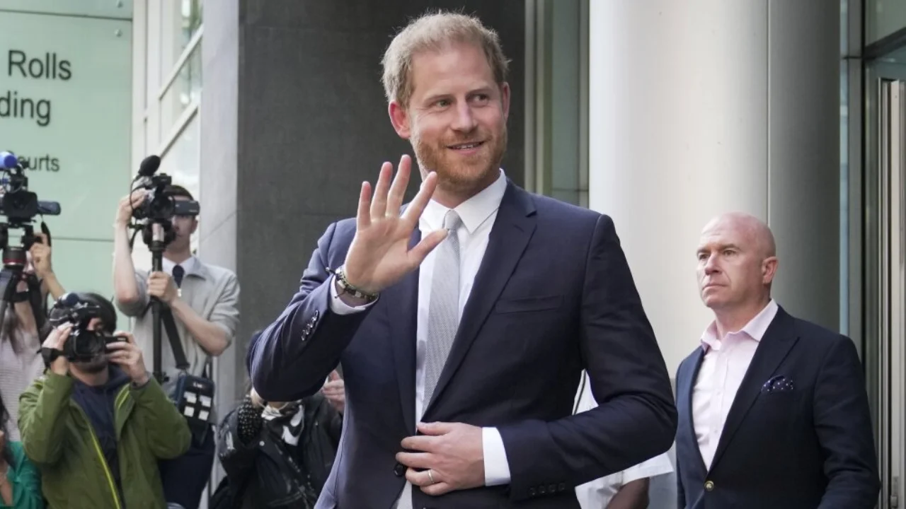 prince harry's solo trip to the uk