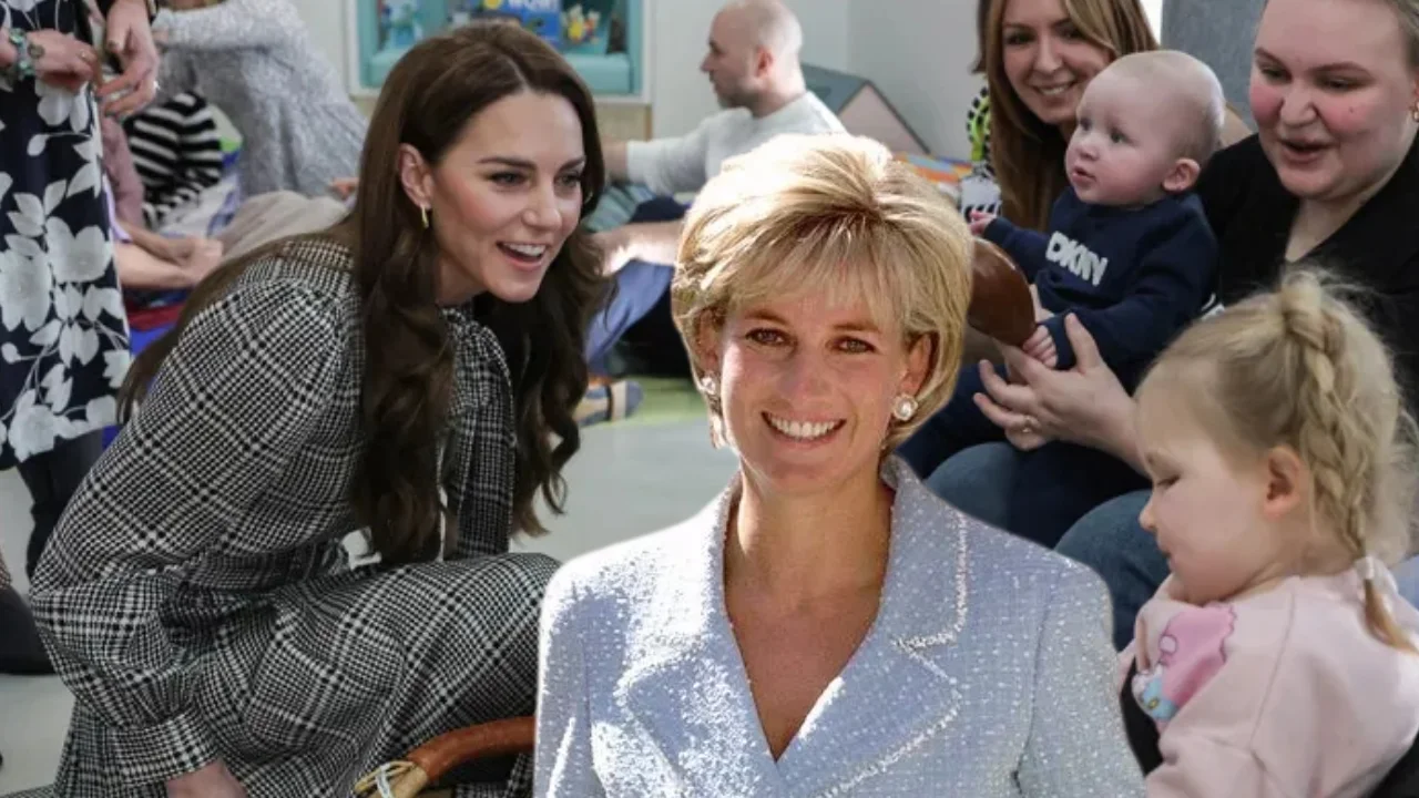 princess kate is being compared to princess diana