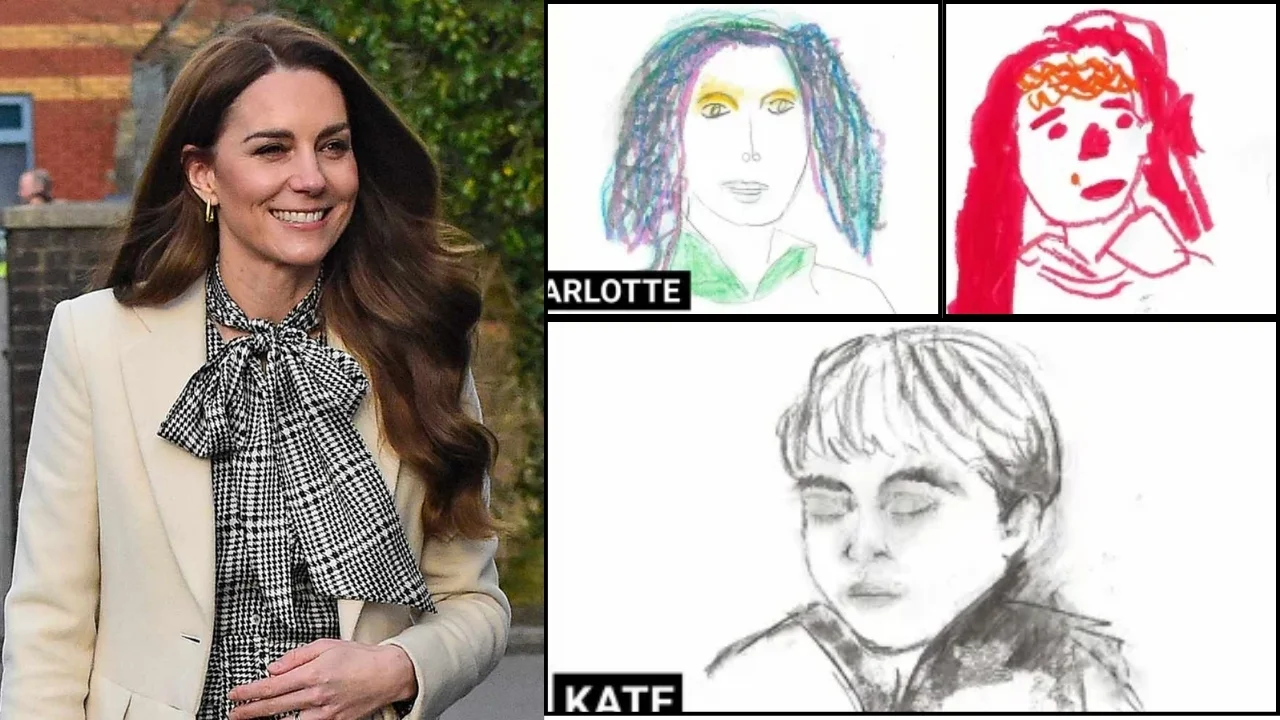 kate middleton and children's artistic skills