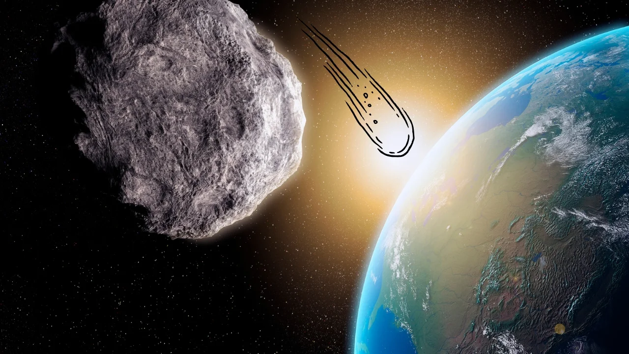 nasa asteroid hitting earth